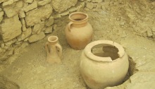 broken vessel, broken pottery, ancient pottery