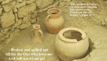 broken vessels, empty vessel, clay pot, pottery, spilled out